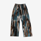 Nuan Color Matching Pattern Pants