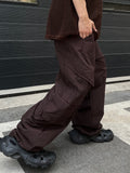 Nylon Double Cargo Pants