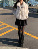 Munt Wool Tiered Frill Mini Skirt