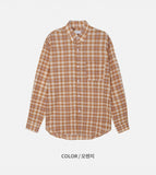 Siseu linen check shirt