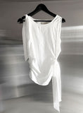 Notir Unbalanced Knot Blouse