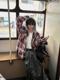 Western Check Hood Shirt