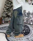 Raytz Washing Balloon Cargo Denim Pants