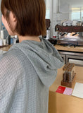 Yulti Summer Check Hood Shirt