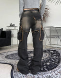 Decan vintage cargo denim pants