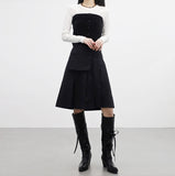 Lila Velvet Button Bustier