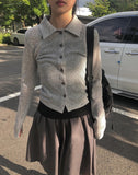Iri midi flare skirt