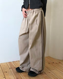 Choking Track Banding Strap Wide-Fit Training Long Pants