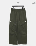 Daon Big Pocket Two-Way Brushed Cargo Pants