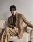 Mauve Wool Over Blazer