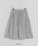[unisex] Huli Track Line Banding Bermuda Pants