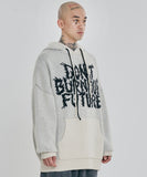 SALE★ Oversized (19)Slogan Wool Knit Hoodie