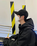 Summer barfice side banding wind hood jacket