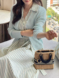 Shueri V-neck Rib Knit Cardigan