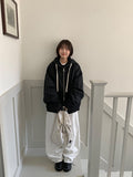 [unisex] Kohoi Pintuck Wide Cotton Pants