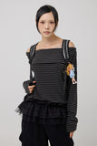 Cupin frill cover short skirt