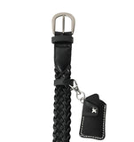 DEF KEYRING WESTERN LEATHER BELT