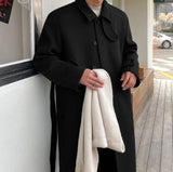 Lenny Robe Wool Balmacaan Coat