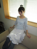 S-On Star Pattern Three Quarter T-Shirt