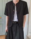 Avek tweed short sleeves jacket