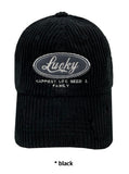 LUCKY CORDUROY BALL CAP