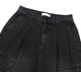 Rex Cargo Parachute Denim Pants