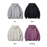 Original Plain Loose Fit Hoodie