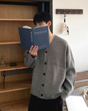 Plan Dark Color Cardigan
