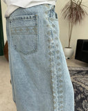 Mark Ethnic Bermuda Denim Pants