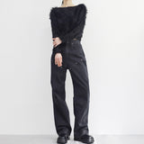 Mooh Fur Cropped Knitwear