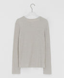 Melhi Dankers Rib Round Long Sleeve Tee