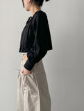 Stopper Cotton Balloon Wide Pants