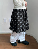 Rubets Pintuck Banding Wide Pants