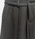 [ Belt Set ] Oriental Belt Wool Slacks