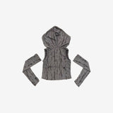 Tudin sleeveless hood (hand warmer set)
