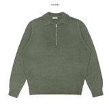 Eve Collar Half Zip Up Knit