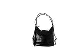 Tian Three-Way Buckle Leather Backpack