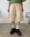 [unisex] Melco Banding Carpender Washing Bermuda Cotton Pants