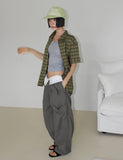 [BELT SET] FOLD OVER CARGO PANTS