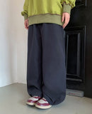 [BAONHAUS] Berun Cotton Straight Banding Pants