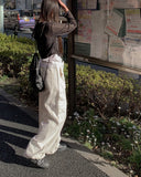 Cello Cargo String Wide Pants