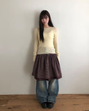 Senon Bootcut Denim Pants