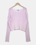 Frea Boucle See-through Knit