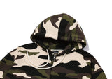 [2-WAY] Camo Heavy Overfit Hood Zip-Up
