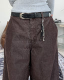 Veron Curved Corduroy Pants