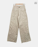 Winter Cut-out Wide Pants