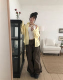 Hakyu Back Button Loose Fit Cotton Shirt