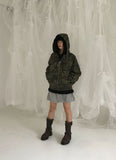 CAMO HOODED JUMPER