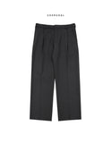 Neo one tuck wide slacks