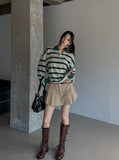 Hedin Stripe Collar Long Sleeve